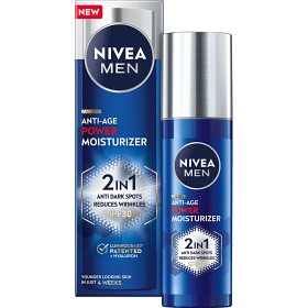 Bild på NIVEA MEN Luminous Anti-Age Power 2in1 Moisturiser SPF30, 50 ml