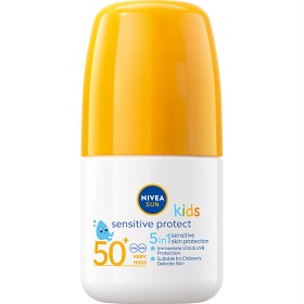 Bild på NIVEA SUN Solskydd barn Kids Sensitive Roll On SPF50+ 50 ml