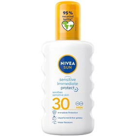 Bild på NIVEA SUN Solspray Sensitive Immediate Protect Soothing Spray SPF30, 200 ml