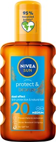 Bild på NIVEA SUN Solspray Protect & Bronze Oil Spray SPF20 200 ml