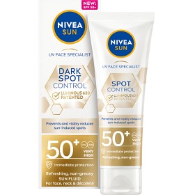 Bild på NIVEA SUN Solskydd ansikte UV Face Luminous630 Dark Spot Control SPF50+ 40 ml