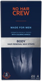 Bild på No Hair Crew Body Hair Removal Wax Strips