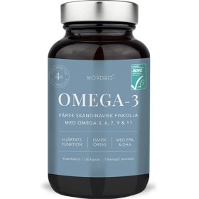 Bild på Nordbo Omega-3 ASC 120 kapslar