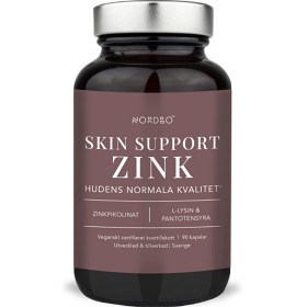 Bild på Nordbo Skin Support Zink  90 kapslar