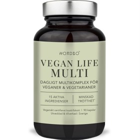 Bild på Nordbo Vegan Life Multi 90 kapslar