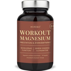 Bild på Nordbo WorkOut Magnesium 90 kapslar