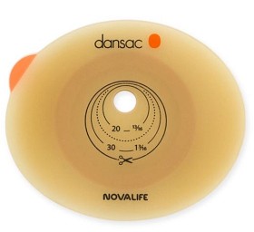 Bild på NovaLife2 hudskyddsplatta för tvådelsbandage, ring 55 mm, 10 - 47 mm 5 st