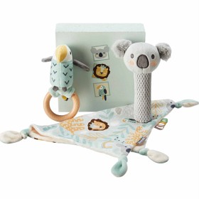 Bild på Nuby Animal Adventure Gift Set: Squeaker, Wood Rattle & Comforter + 0 m