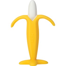 Bild på Nuby Teether Silicone Banana  +3 mån