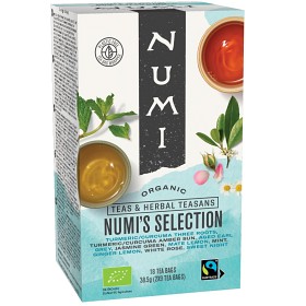 Bild på Numi Organic Tea Numi's Selection 18 tepåsar