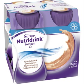Bild på Nutridrink Compact Chokladsmak 4 x 125 ml