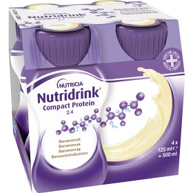 Bild på Nutridrink Compact Protein Banan 4 x 125 ml