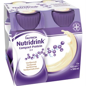 Bild på Nutridrink Compact Protein Vanilj 4 x 125 ml