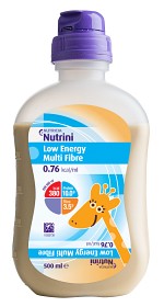 Bild på Nutrini Low Energy Multi Fibre, barnsondnäring 12 x 500 ml