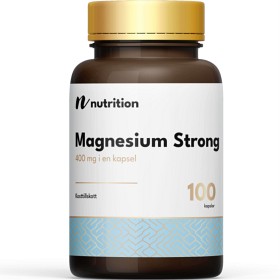 Bild på Nuts Fabriken Magnesium Strong 400 mg 100 kapslar