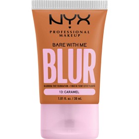 Bild på NYX Professional Makeup Bare With Me Blur Tint Foundation Caramel 13