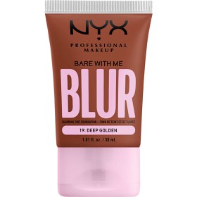 Bild på NYX Professional Makeup Bare With Me Blur Tint Foundation Deep Golden 19