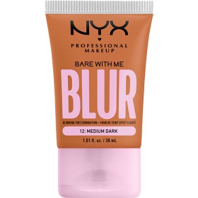 Bild på NYX Professional Makeup Bare With Me Blur Tint Foundation Medium Dark 12