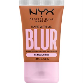 Bild på NYX Professional Makeup Bare With Me Blur Tint Foundation Medium Tan 14