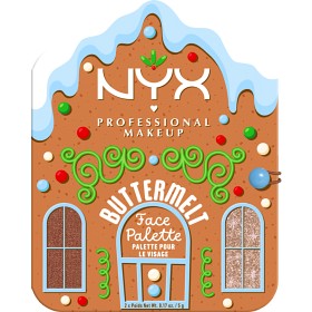 Bild på NYX Professional Makeup Buttermelt Face Palette Bronzer/Highlighter Deep