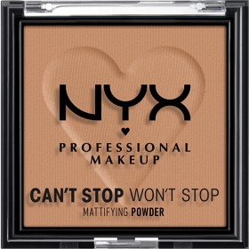 Bild på NYX Professional Makeup Can’t Stop Won’t Stop Mattifying Powder Caramel 7