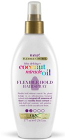 Bild på OGX Coconut Miracle Flexible Hold Hair Spray 177 ml