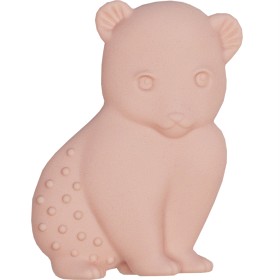 Bild på Oh, Poppy! Elio The Bear Silicone Teether Powder Pink