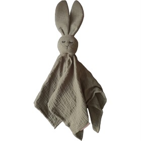 Bild på Oh, Poppy! Leia The Bunny Muslin Comfort Blanket Linen Green