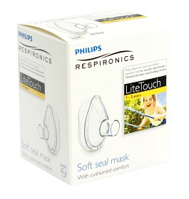 Bild på OptiChamber Diamond LiteTouch, ansiktsmask, 1-5 år (gul) Medium 1 st