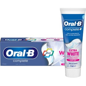 Bild på Oral-B Complete Extra White tandkräm 75 ml