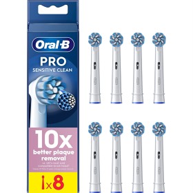 Bild på Oral-B Pro Sensitive Clean tandborsthuvuden, 8 st