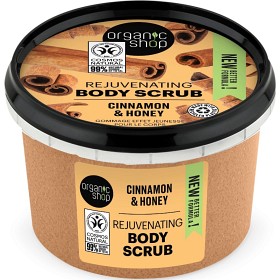 Bild på Organic Shop Body Scrub Cinnamon & Honey 250 ml