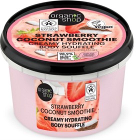 Bild på Organic Shop Body Soufflé Strawberry Coconut Smoothie 250 ml