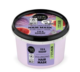 Bild på Organic Shop Hårmask/Hårinpackning Fett Hår Fikon & Nypon 250 ml