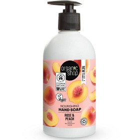 Bild på Organic Shop Hand Soap Rose & Peach 500 ml