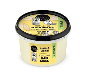 Bild på Organic Shop Hair Mask Banana & Jasmine 250 ml