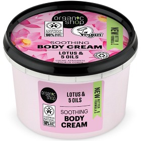 Bild på Organic Shop Body Cream Lotus & 5 Oils 250 ml