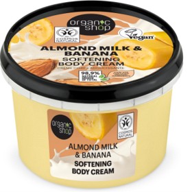 Bild på Organic Shop Body Cream Almond Milk & Banana 250 ml