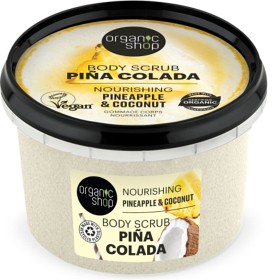 Bild på Organic Shop Kroppsskrubb Ananas & Kokos Pina Colada 250 ml