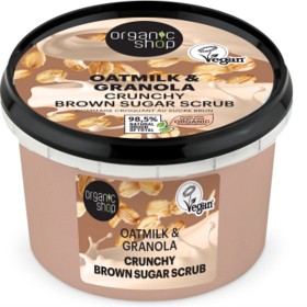Bild på Organic Shop Kroppsskrubb Råsocker Havremjölk & Granola 250 ml