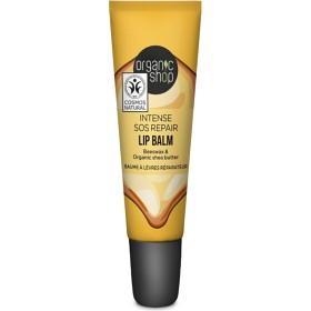 Bild på Organic Shop SOS Repair läppbalsam Bivax & Sheasmör 10 ml