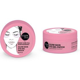 Bild på Organic Shop Ögonpads Berry Iced Tea & antioxidanter 60 st