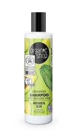 Bild på Organic Shop Shampoo Damaged Hair Avocado & Olive 280 ml