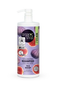 Bild på Organic Shop Schampo Fett Hår Fikon & Nypon 1000 ml
