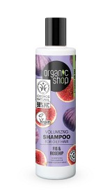 Bild på Organic Shop Schampo Fett hår Fikon & Nypon 280 ml