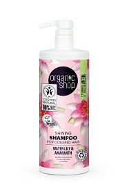 Bild på Organic Shop Schampo Färgat Hår Water Lily & Amaranth 1000 ml