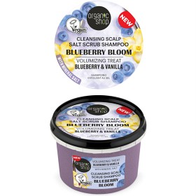 Bild på Organic Shop Schamposkrubb Blåbär & Vanilj 250 ml