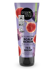 Bild på Organic Shop Skalpskrubb Fett Hår Fikon & Nypon 75 ml