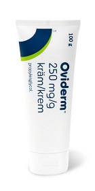 Bild på Oviderm kräm 250 mg/g 100 g