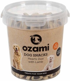 Bild på Ozami Dog Snack Hearts Duo Lamb Bucket 500 g